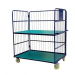 Heavy Duty Three Side Milk Cart Roll Cage