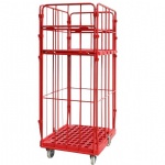 Lockable Four Side Logistic Cage